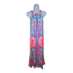 Lily Pulitzer Hollyn Maxi Dress in Tangerine Dream